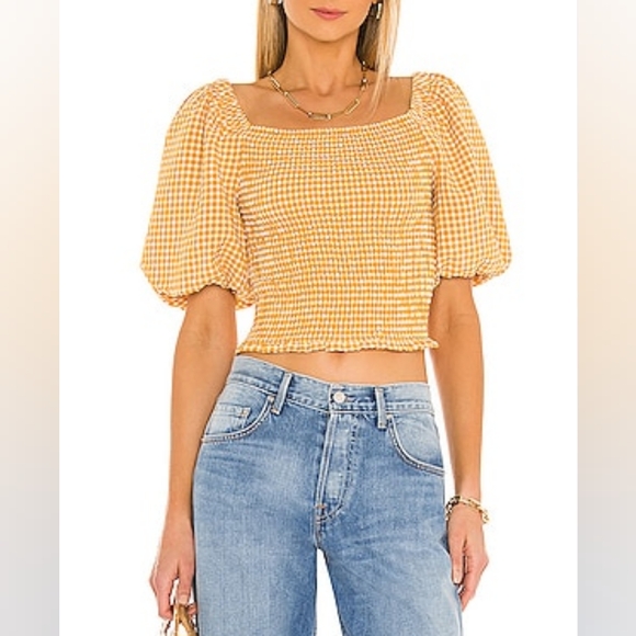 BB Dakota by Steve Madden Tops - Steve Madden BB Dakota sunshine top Size small cropped